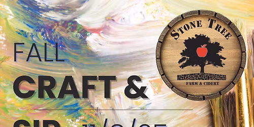 Autumnal Luminaries - Fall Craft & Sip at Stone Tree! 11/8/25