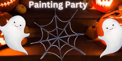 Halloween Glow-in-the-Dark Painting Party \u2013 Step by Step!