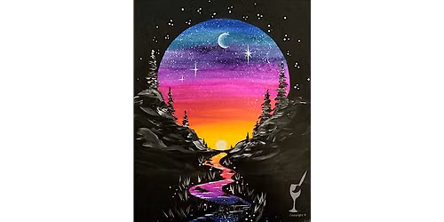 Rainbow Twilight - Paint and Sip in Denver | Classpop!\u2122