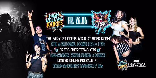 High Voltage Fairies in the Pit - 26.06.2026