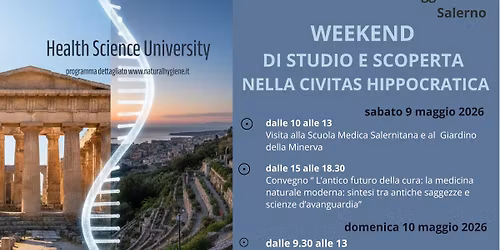Weekend Studio alla Scuola Medica Salernitana 