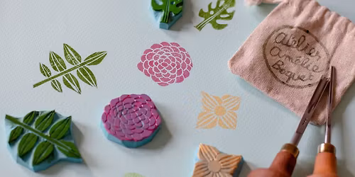 Atelier d'initiation \u00e0 l'impression sur textile avec Am\u00e9lie Boquet