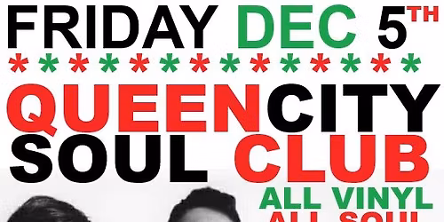 Queen City Soul Club December Edition 