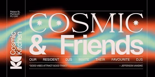 Cosmic Sessions: w\/ DEEBY &amp; Friends {House + Tech}