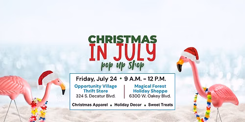 Christmas in July Pop Up Shop - Magical Forest Holiday Shoppe