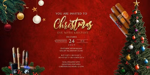 Christmas Eve with Kristoff Cigars
