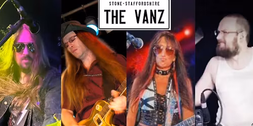 The VANZ ROXX at The Cosey Club, Haslington near Crewe