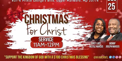 Christmas for Christ 1 Hour of Power Service!