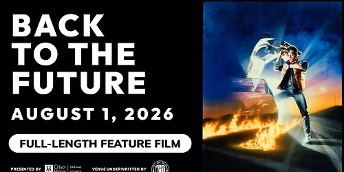 Back to the Future in Concert