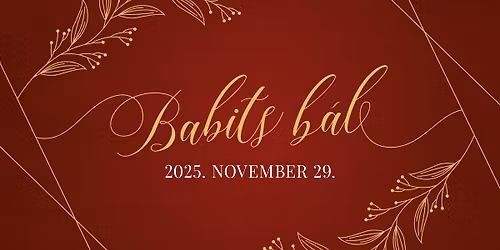 Babits bál 2025 