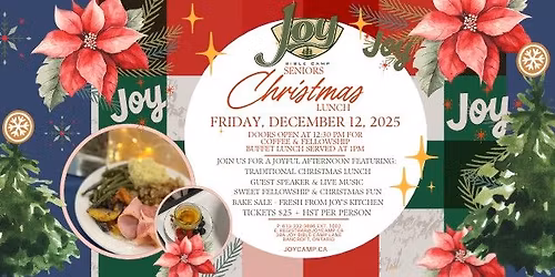 JOY's Seniors Community Christmas Lunch