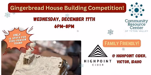 Gingerbread House Building Competition