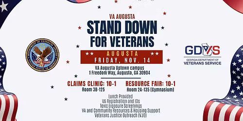 VA Augusta Stand Down for Veterans