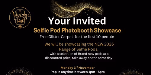 Selfie Pod Showcase