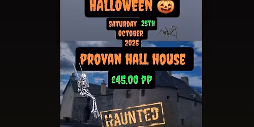 HALLOWEEN at Provan hall House