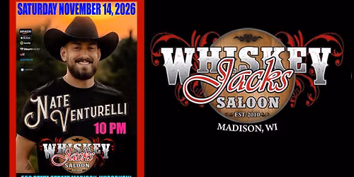 Nate Venturelli at Whiskey Jack's Saloon