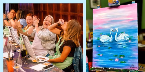 Pub Painting - Ye Olde Bell, Retford - paint 'Swan Lake'