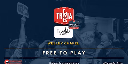 Weekly Live Trivia Nights at Treble Makers - Wesley Chapel