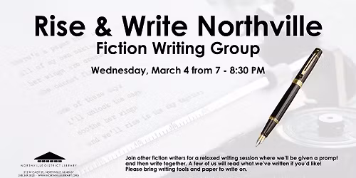 NDL: Rise & Write Northville Fiction Writing Group