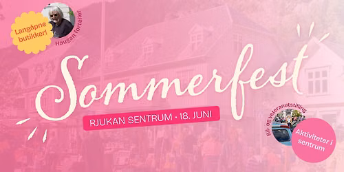 Sommerfest i sentrum