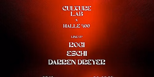 Culture Lab x Halle 400