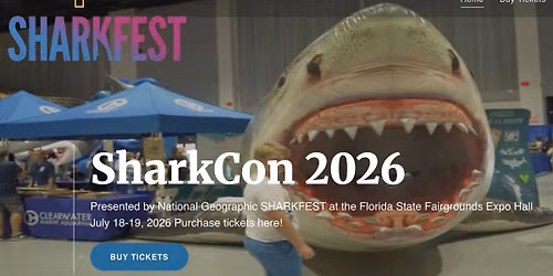 SharkCon 2026 - Vendor Booth