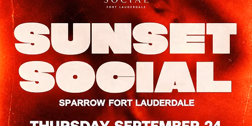 Sunset Social @ Sparrow