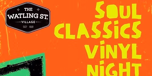 Soul Classics Vinyl Night