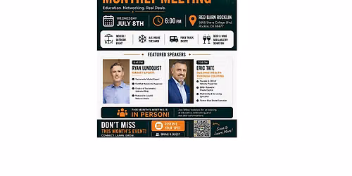 NorCal REIA July Monthly Meeting