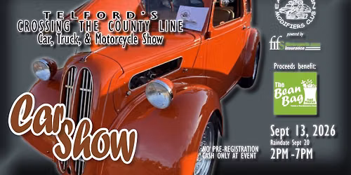 Telford's Crossing the County Line Car Show