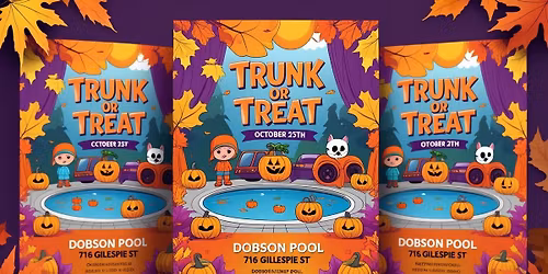Trunk-or-Treat at the Pool