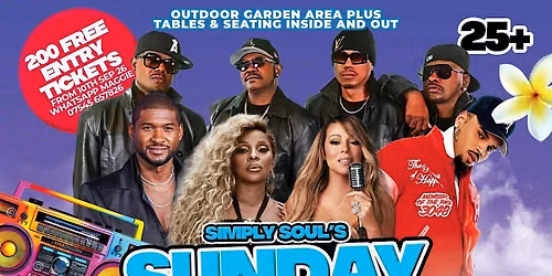 Simply Soul Sunday Block Party - 27th September 2026 - Birmingham