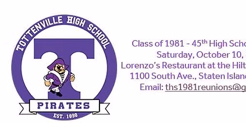 THS Class of 1981 - 45th Reunion