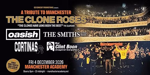 A Tribute to Manchester | Manchester Academy 
