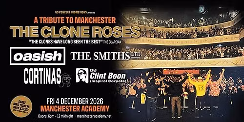 A Tribute to Manchester | Manchester Academy 