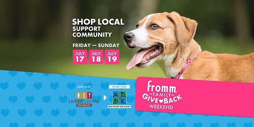 Fromm Give Back Weekend