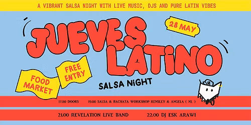 Jueves Latino x Wolf - 28\/05