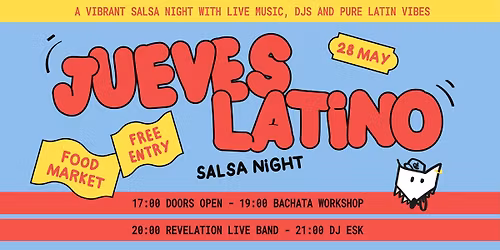 Jueves Latino x Wolf - 28\/05