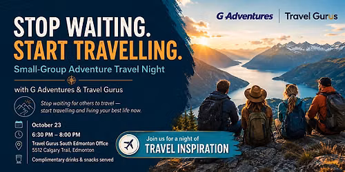 Adventure Travel Night with G Adventures