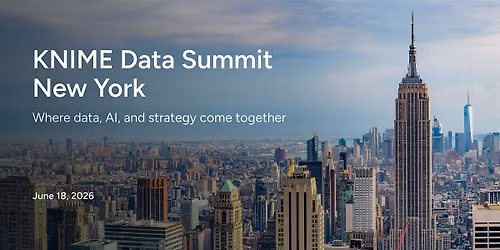 KNIME Data Summit New York
