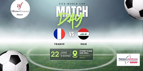 FIFA World Cup - France vs Iraq