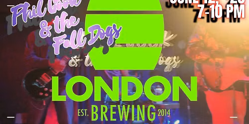 Phil Cook & the Fall Dogs rock London Brewing Co