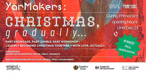 CHRISTMAS, gradually... : A gently growing winter fair and workshop season