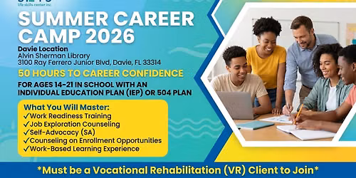 Better Steps Summer Career Camp - Davie Location