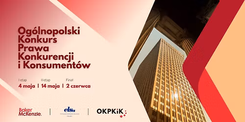 I Og\u00f3lnopolski Konkurs Prawa Konkurencji i Konsument\u00f3w