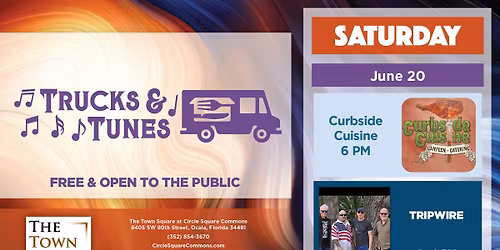 Trucks & Tunes with Curbside Cuisine & Tripwire