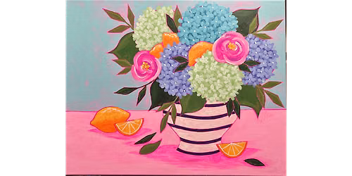 Citrus Summer Blooms - Paint and Sip in Tyler | Classpop!\u2122