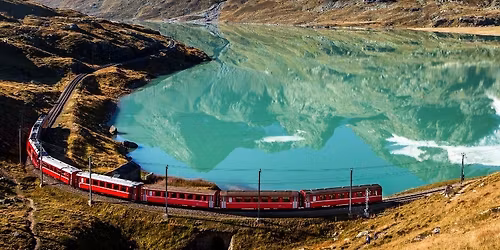 IN PRIMAVERA SUL TRENINO ROSSO DEL BERNINA: DA TIRANO A SAINT-MORITZ CON PRANZO TIPICO VALTELLINESE