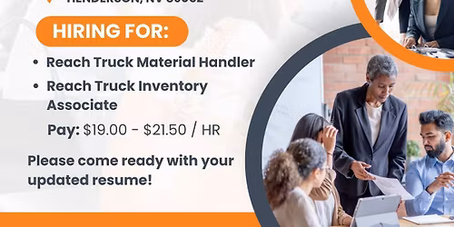 Henderson Jobs - Hiring Event