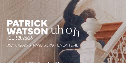 PATRICK WATSON - La Laiterie - Strasbourg